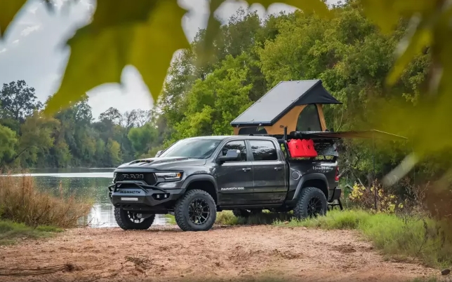 Ram 1500 TRX pickup into a mighty Mammoth capable